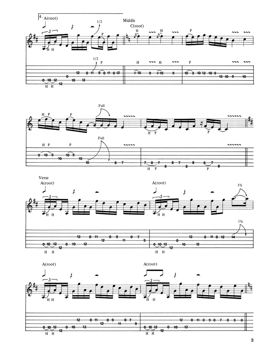 Captain Nemo Captain Nemo Acoustic Guitar scores gallery preview page 3