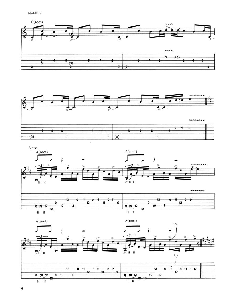 Captain Nemo Captain Nemo Acoustic Guitar scores gallery preview page 4