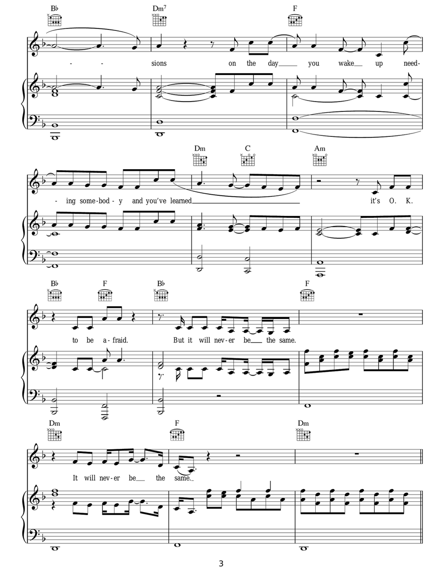 Explosions Explosions Acoustic Guitar scores gallery preview page 3