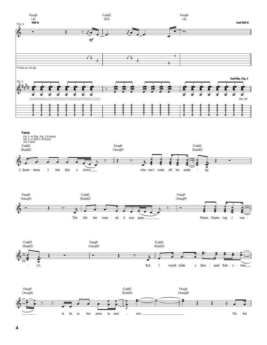 Goodbye In Her Eyes Goodbye In Her Eyes Acoustic Guitar scores gallery preview page 4