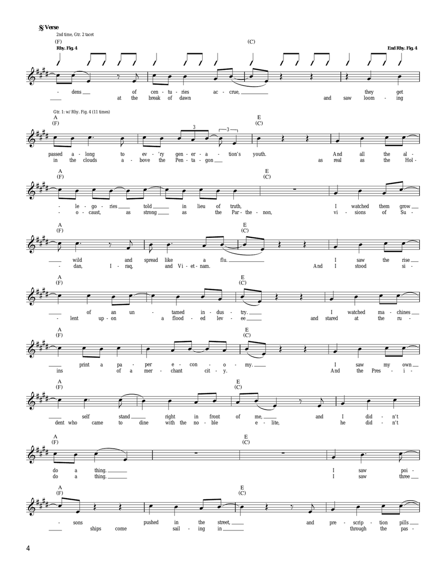 I Asked When I Asked When Acoustic Guitar scores gallery preview page 4