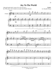 Christmas Duets for Clarinet & Piano: Joy To The World