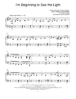 I'm Beginning To See The Light mini preview