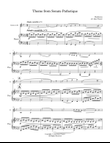 Theme from Sonata Pathetique