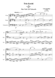 Trio in E Major For Flute Violin and Violoncello