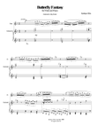 Butterfly Fantasy for flute and piano