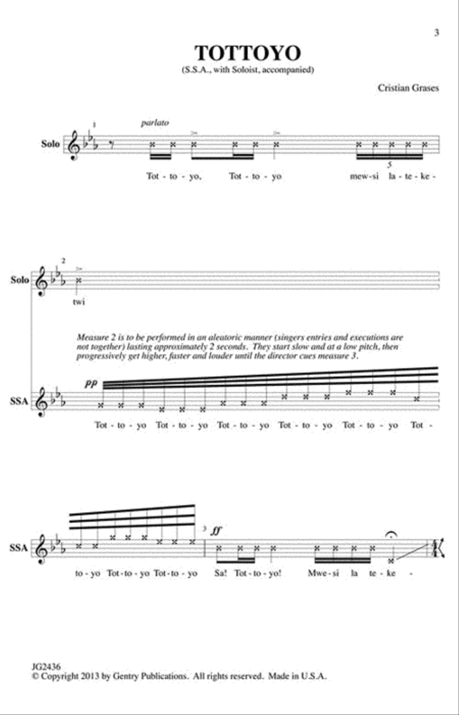 Tottoyo Tottoyo SSAA scores gallery preview page 2