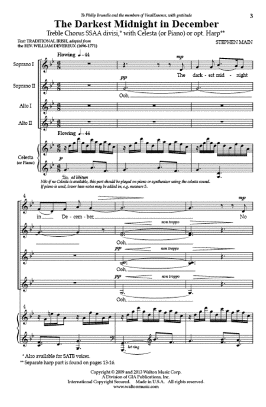 The Darkest Midnight in December - SSAA SSAA scores gallery preview page 2