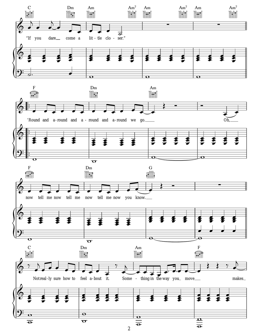 Stay Stay Acoustic Guitar scores gallery preview page 2