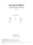Concerto pour clarinette