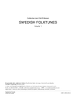 Swedish Folktune, vol. 1