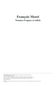 Neumes d'espace et reliefs
