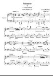 Nocturne in C sharp minor for piano