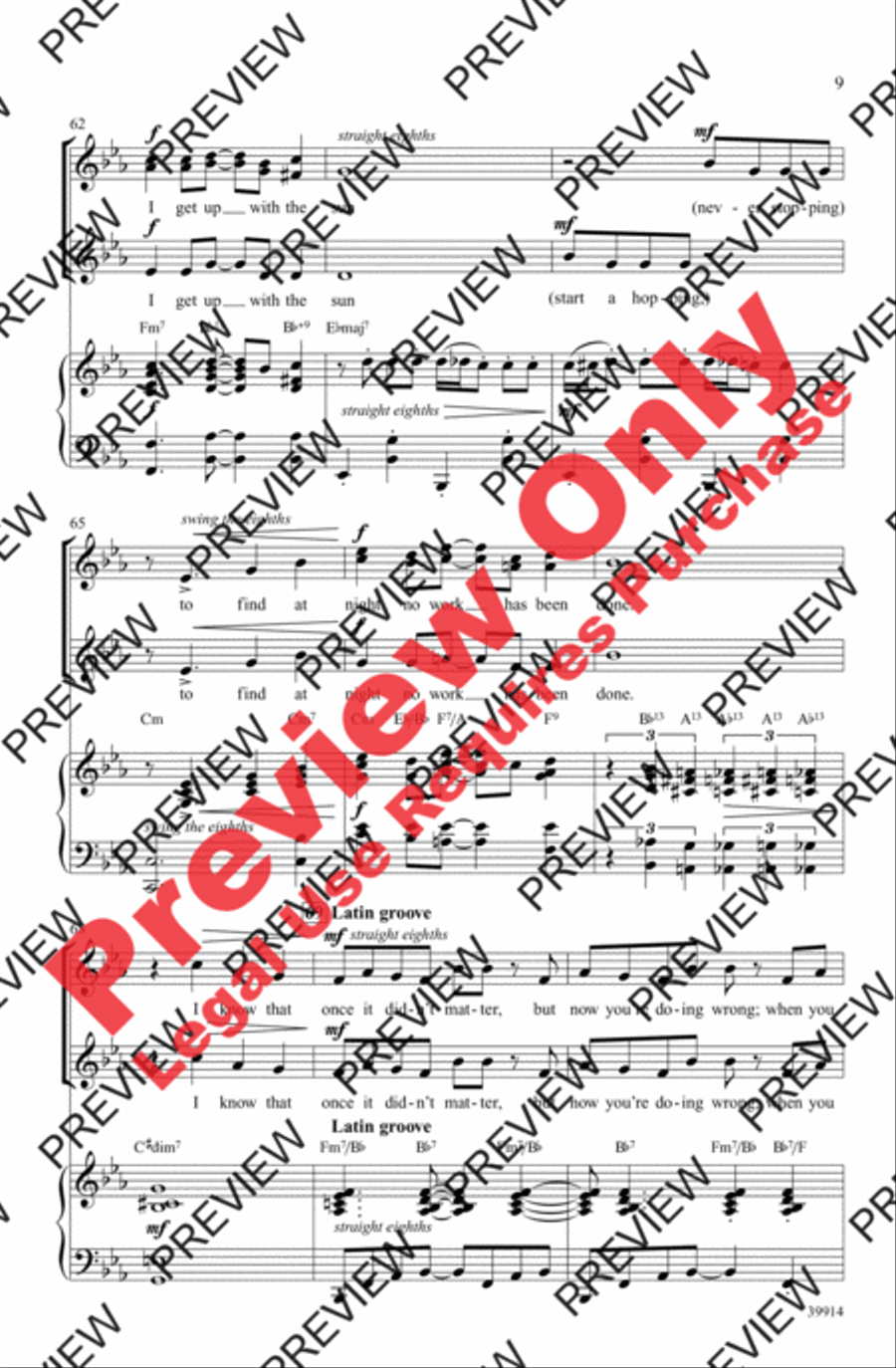 Fascinating Rhythm Fascinating Rhythm Women's Choir scores gallery preview page 9