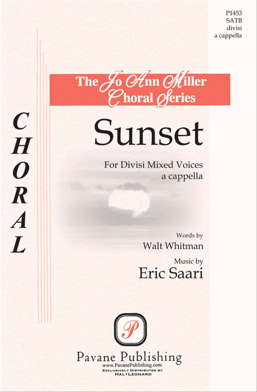 Sunset Sunset 4-Part scores gallery preview page 1