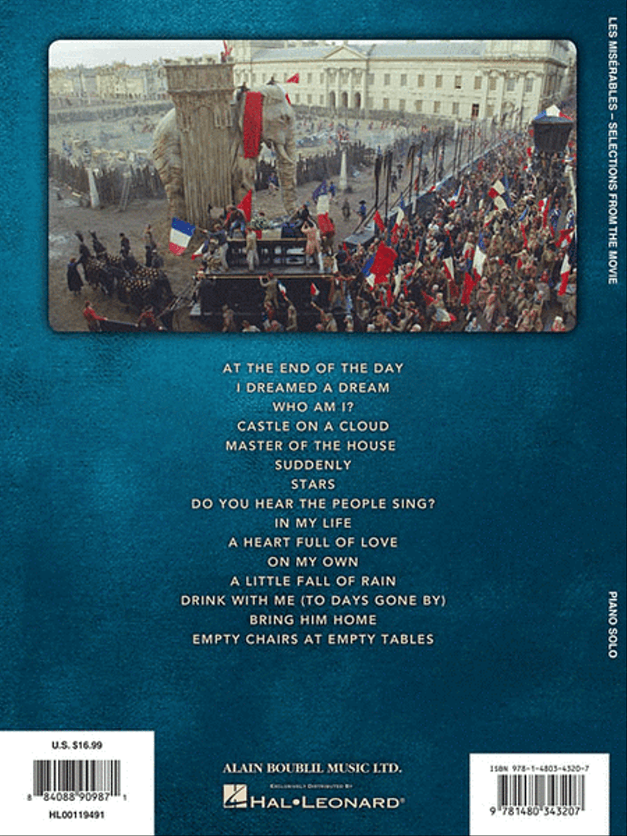 Les Misérables Les Misérables Piano Solo scores gallery preview page 2