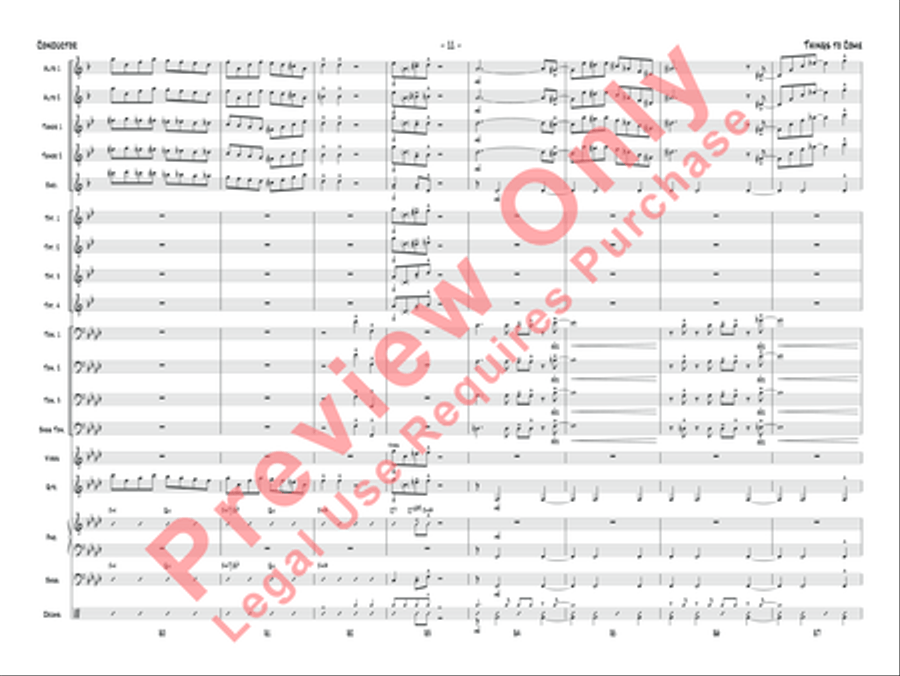 Things to Come Things to Come Jazz Ensemble scores gallery preview page 12