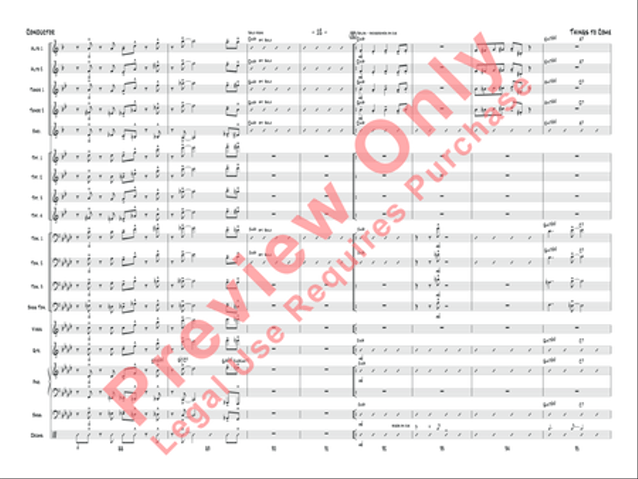 Things to Come Things to Come Jazz Ensemble scores gallery preview page 13