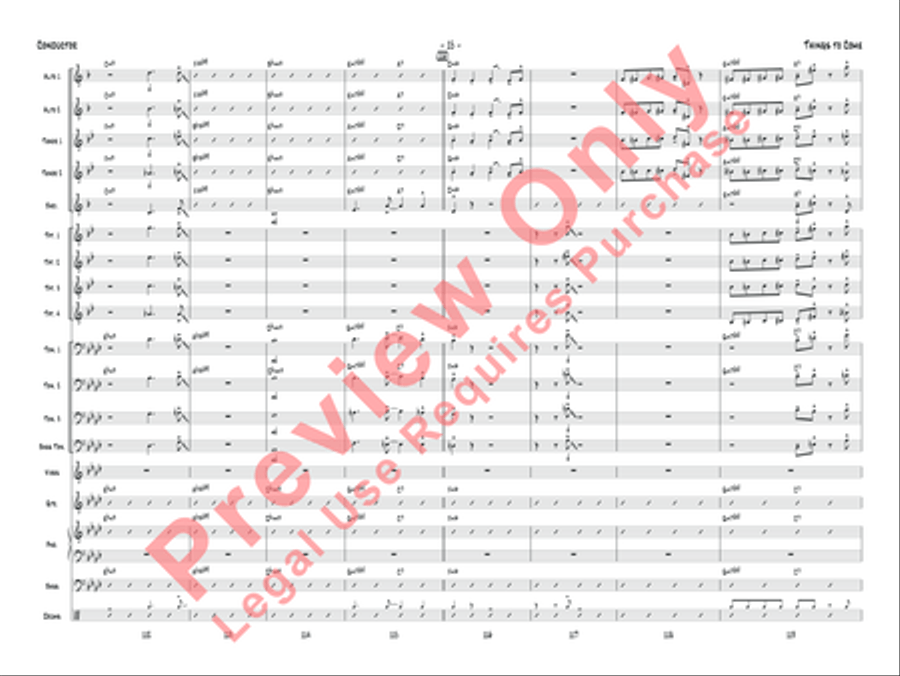 Things to Come Things to Come Jazz Ensemble scores gallery preview page 16