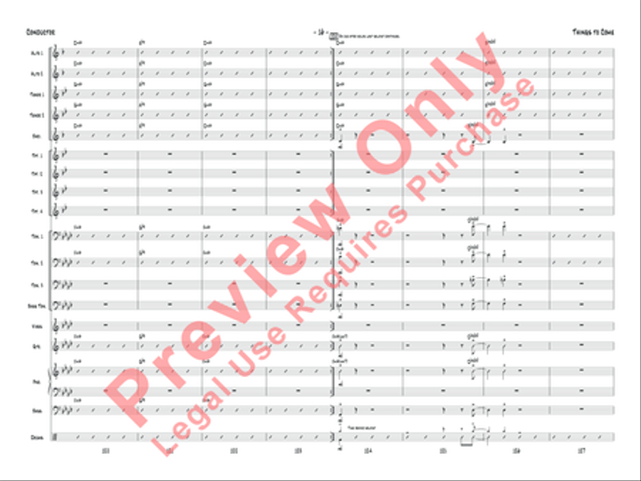 Things to Come Things to Come Jazz Ensemble scores gallery preview page 17