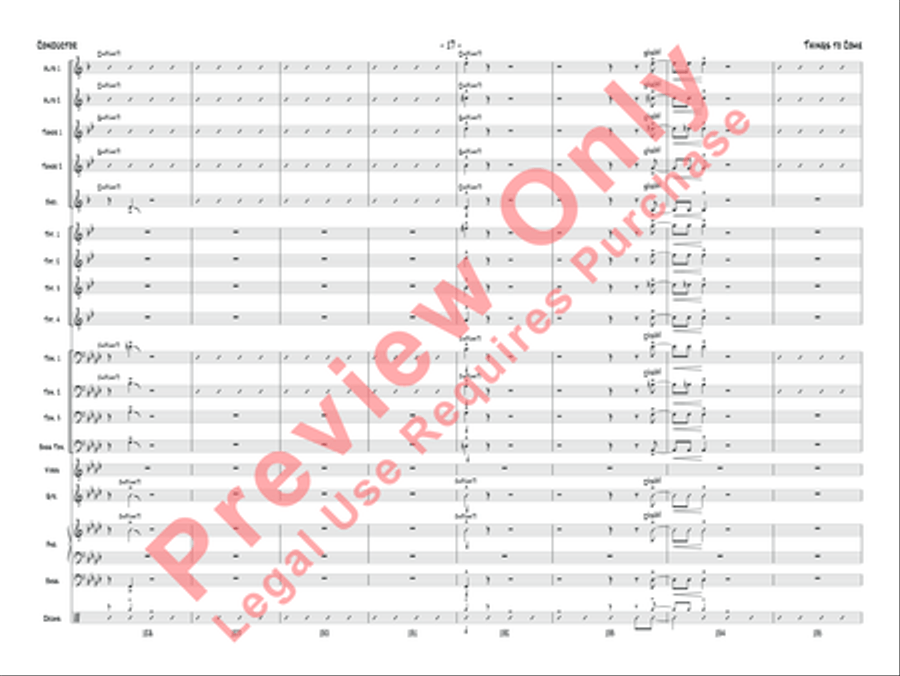 Things to Come Things to Come Jazz Ensemble scores gallery preview page 18