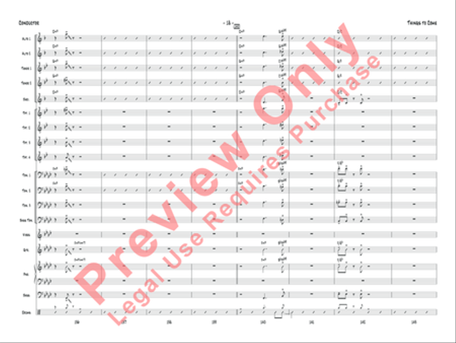 Things to Come Things to Come Jazz Ensemble scores gallery preview page 19