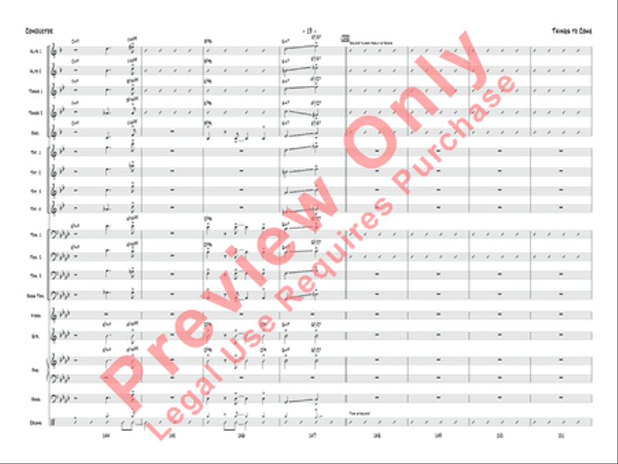 Things to Come Things to Come Jazz Ensemble scores gallery preview page 20