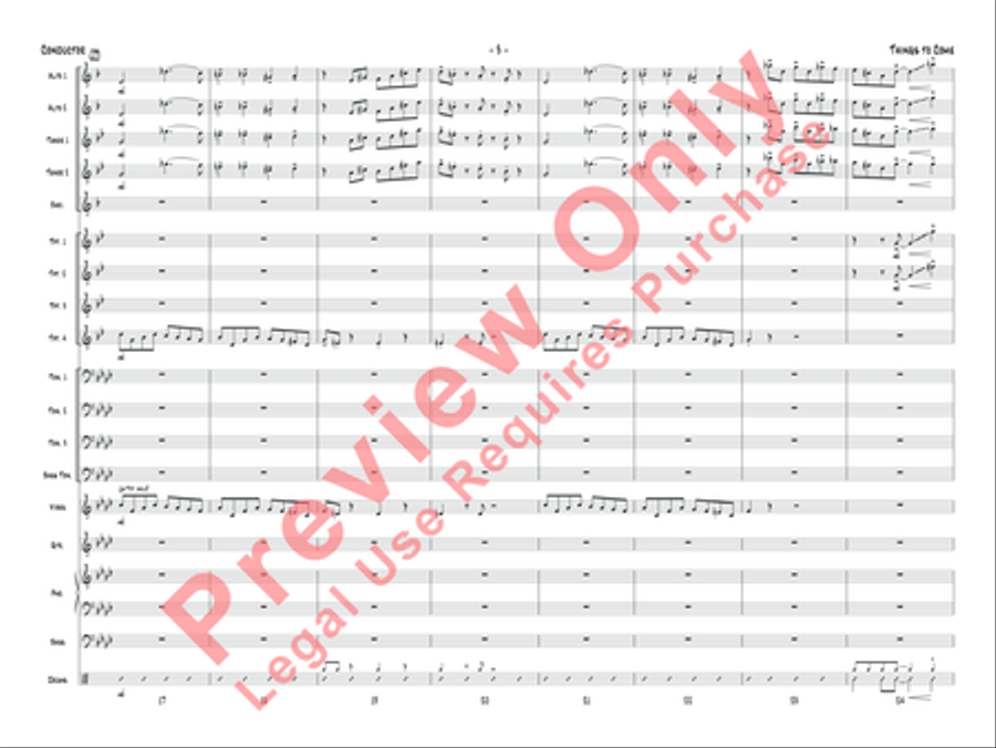 Things to Come Things to Come Jazz Ensemble scores gallery preview page 4