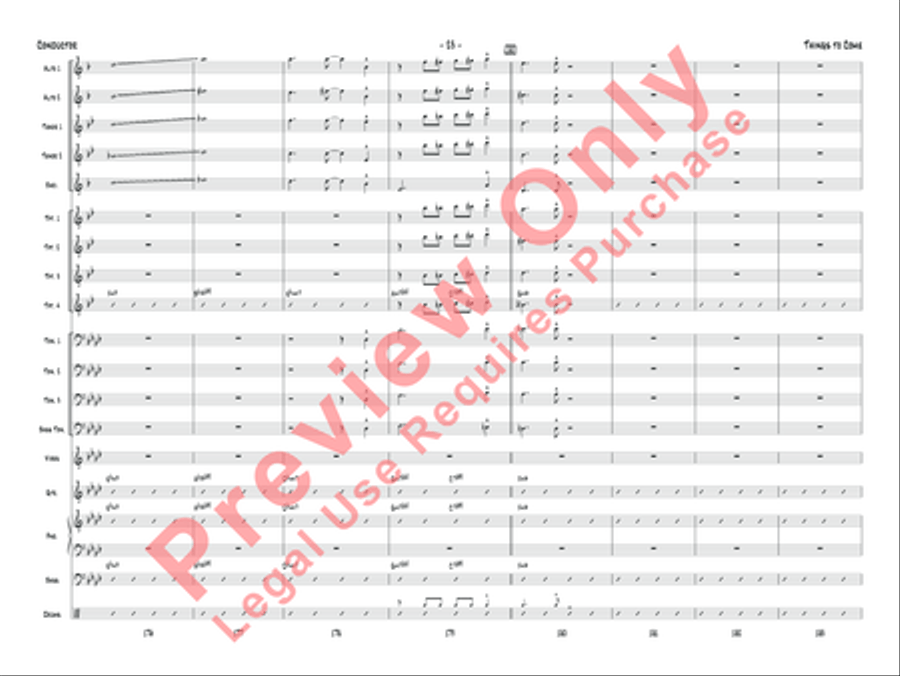 Things to Come Things to Come Jazz Ensemble scores gallery preview page 24
