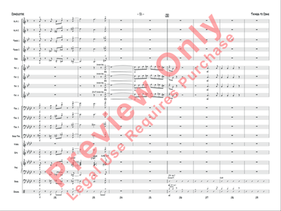 Things to Come Things to Come Jazz Ensemble scores gallery preview page 26