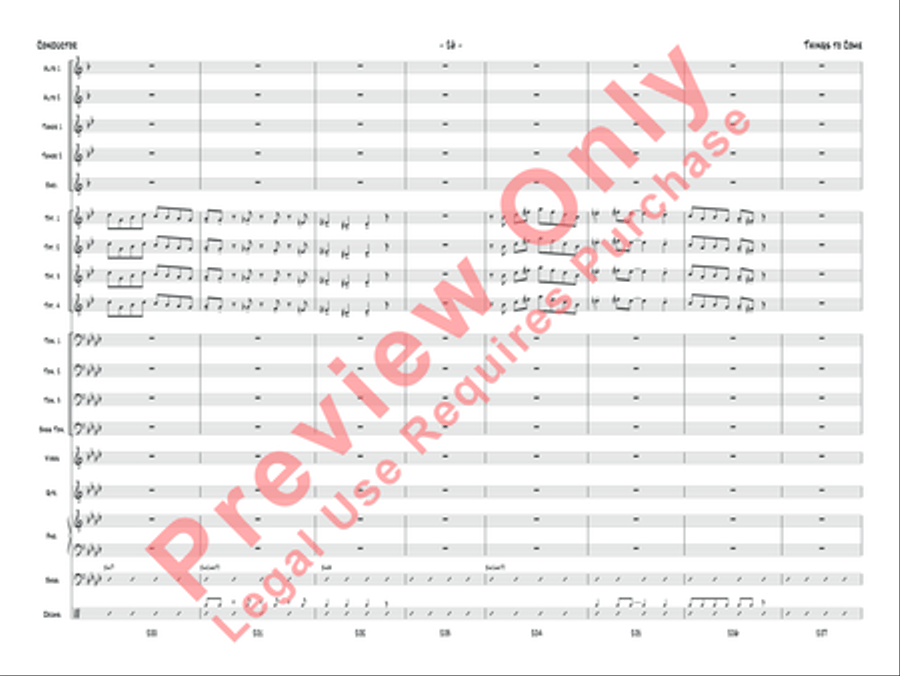 Things to Come Things to Come Jazz Ensemble scores gallery preview page 27