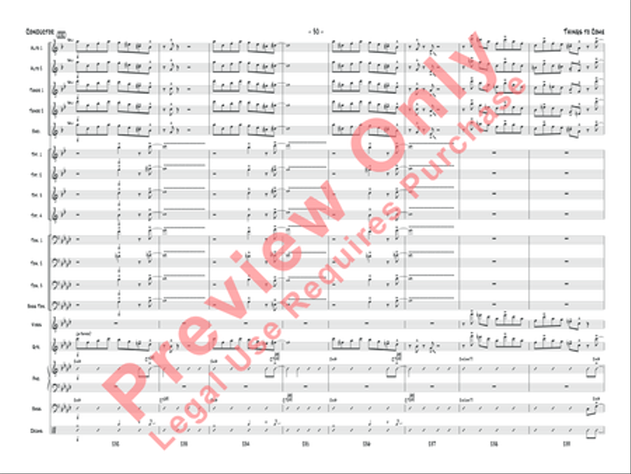 Things to Come Things to Come Jazz Ensemble scores gallery preview page 31