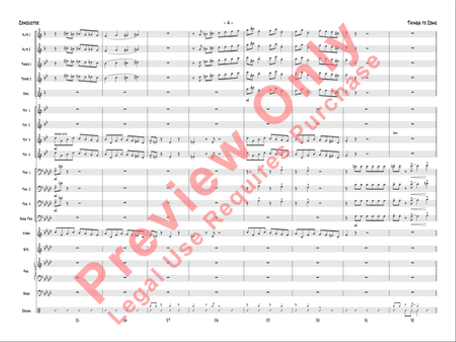 Things to Come Things to Come Jazz Ensemble scores gallery preview page 5