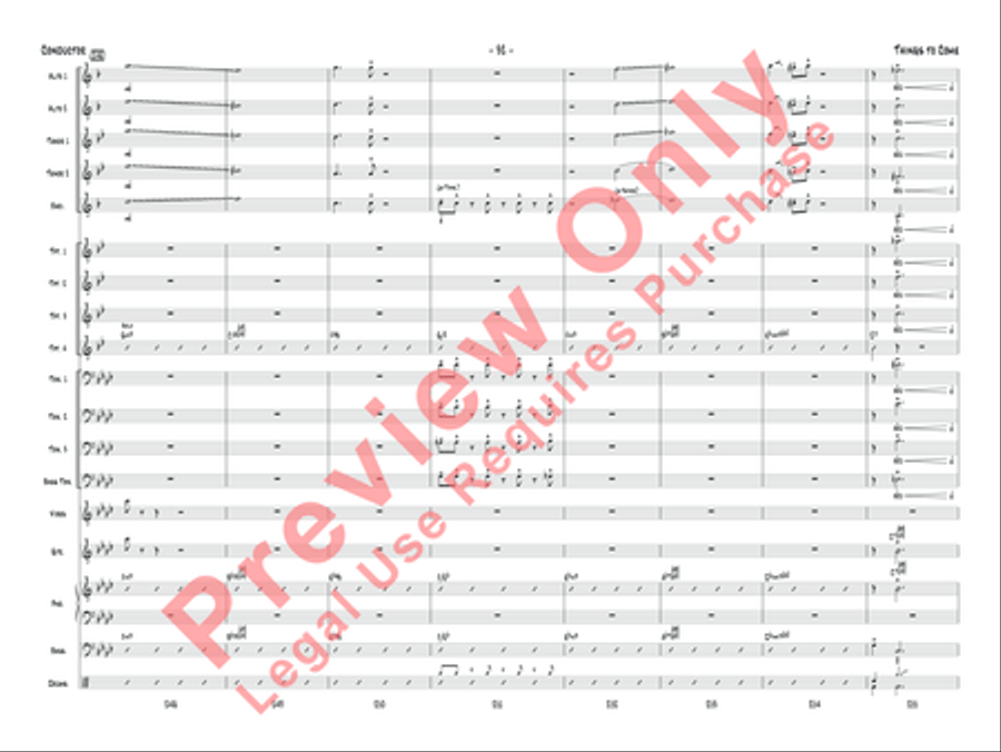 Things to Come Things to Come Jazz Ensemble scores gallery preview page 33