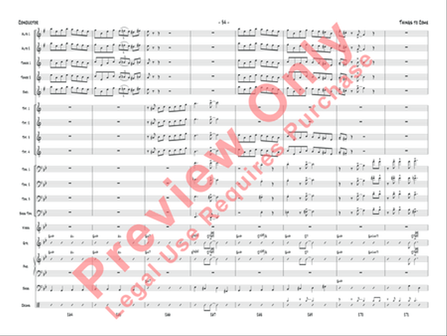 Things to Come Things to Come Jazz Ensemble scores gallery preview page 35