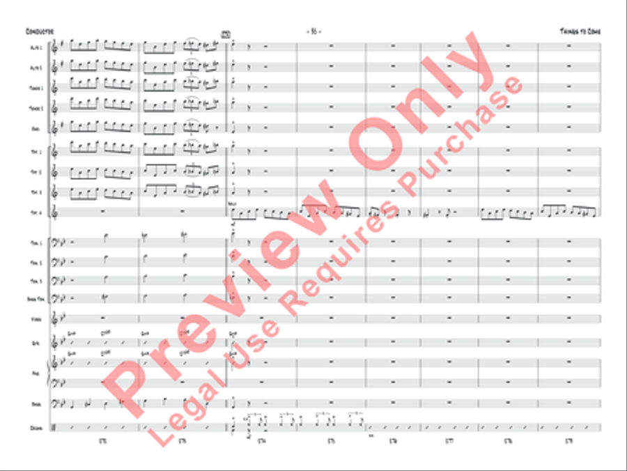 Things to Come Things to Come Jazz Ensemble scores gallery preview page 36
