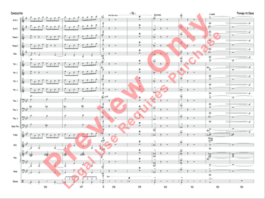 Things to Come Things to Come Jazz Ensemble scores gallery preview page 39