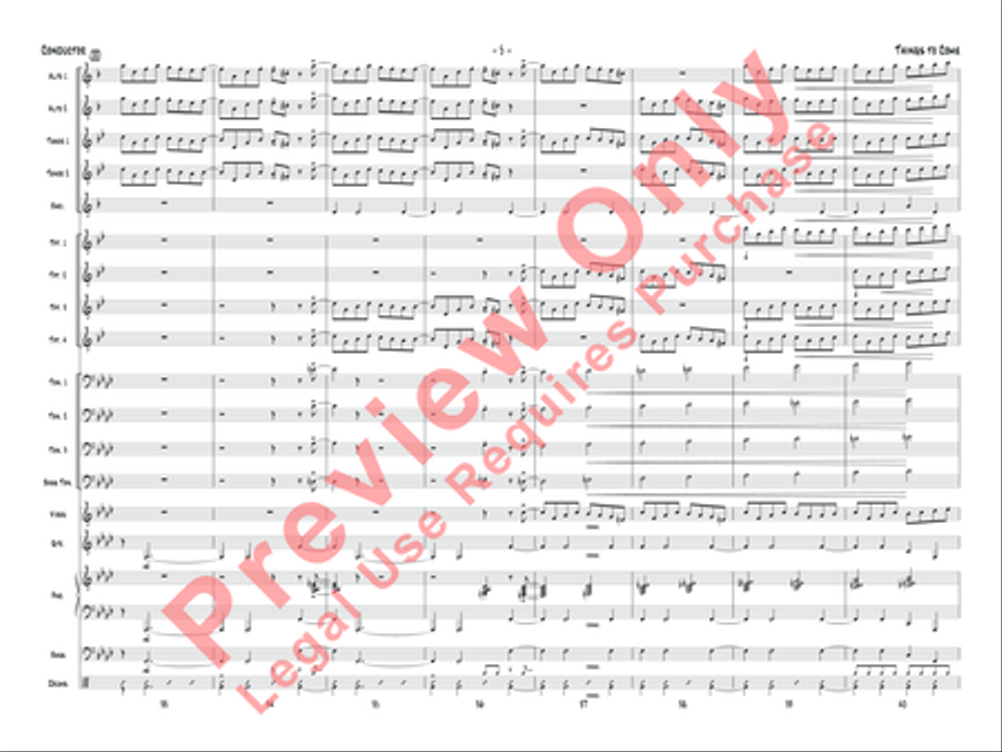 Things to Come Things to Come Jazz Ensemble scores gallery preview page 6