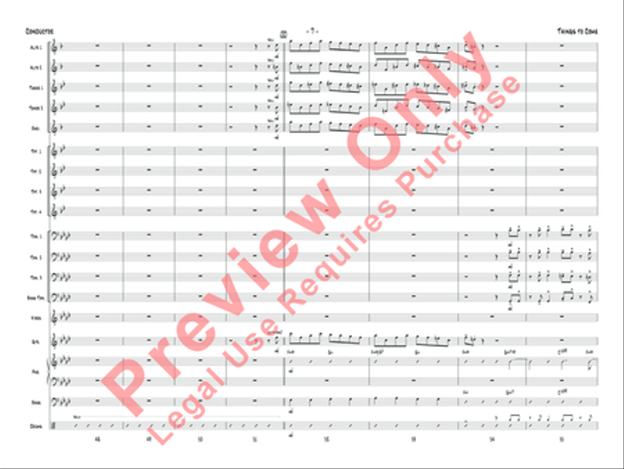 Things to Come Things to Come Jazz Ensemble scores gallery preview page 8
