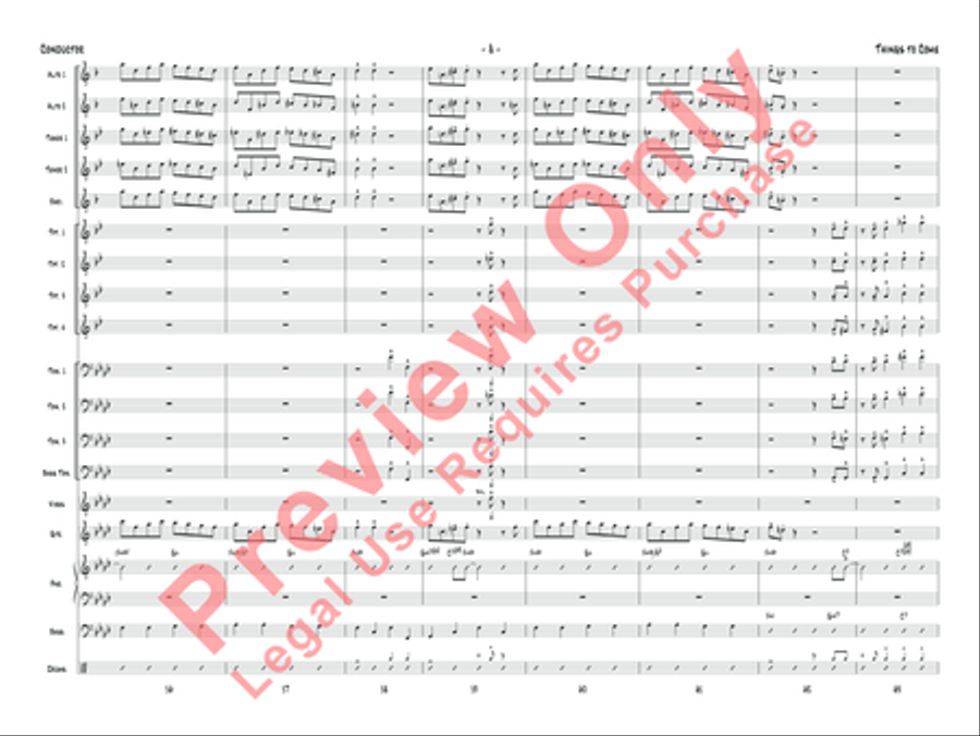 Things to Come Things to Come Jazz Ensemble scores gallery preview page 9