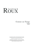 Comme un tango