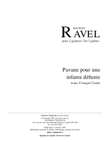 Pavane pour une infante défunte