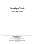 Sonatine champignonne