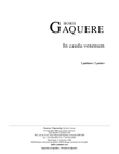 In cauda venenum