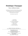 Notes à diffusion interne
