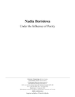 Under the Influence of Poetry