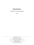 20 Pieces in the First Position, vol. 2