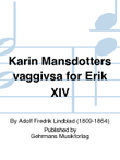 Karin Mansdotters vaggivsa for Erik XIV