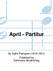 April - Partitur