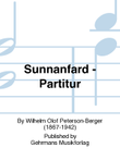 Sunnanfard - Partitur